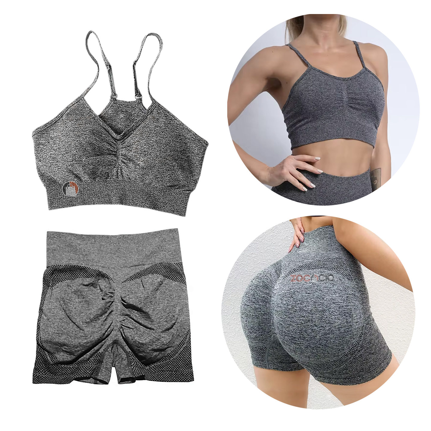 Miniatura 2 de Conjunto Deportivo Gym Pantalon Corto